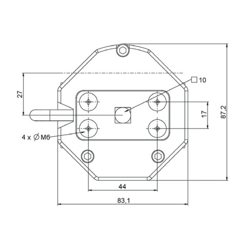 Moteur filaire ø 45 mm pour volet roulant 80 kg - 50 nm