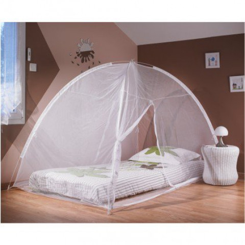 ose moustiquaire lit mobile 1 ou 2 places type dome 190 x 125 x 125 cm distriartisan