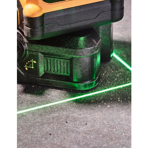 Niveau laser multilignes vert 10,8V XR + 1 batterie 2Ah + chargeur
