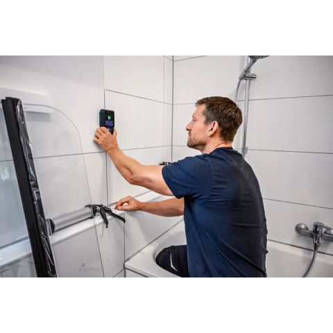 Détecteur mural GMS 120-27 PROFESSIONAL - BOSCH - avec 2 piles (AA) - étui - 601081700