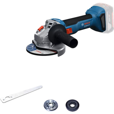 Meuleuses angulaires 125 mm - GWS 18V-8 - BOSCH - avec 2 Batteries 18V 4.0Ah - chargeur - L-Boxx - 06019N9002
