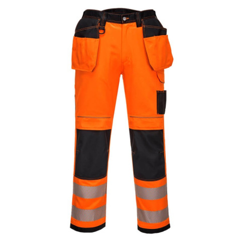 Pantalon de travail holster stretch haute visibilité pw3 - Couleur et Taille au choix