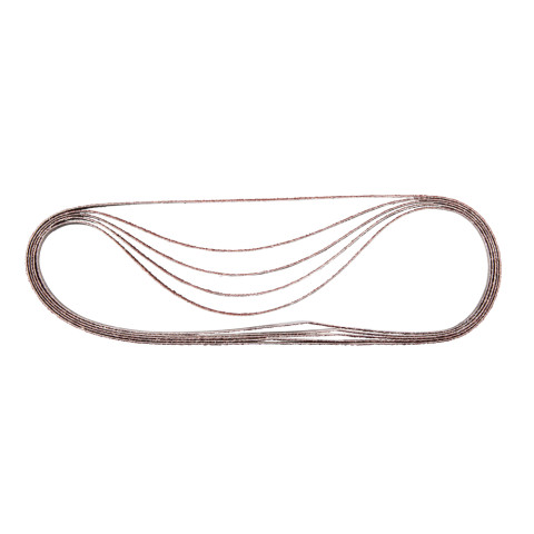 Bandes abrasives 9x533mm pour bois métal Grain 60 Qté 5 - MAKITA - P-43262