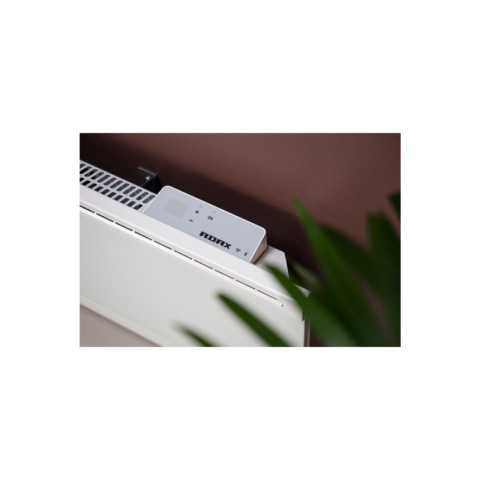 Pack adax radiateur électrique connecté blanc - 2000 w - 1403x330x91 mm - famn h 20 kdtw - pieds pour radiateur p blancs - 195x290mm