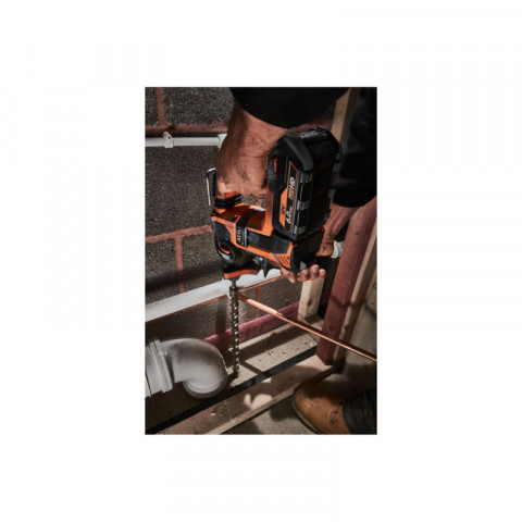 Pack aeg 18v - perforateur burineur sds plus brushless 2,5 j - batterie 4.0 ah - chargeur - caisse de rangement