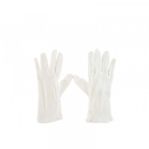 Pack de 10 paires de gants coton blanc taille xl/10 ep 4150