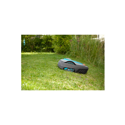 Pack gardena tondeuse robot sileno city - 500 m² - brosses de nettoyage des roues
