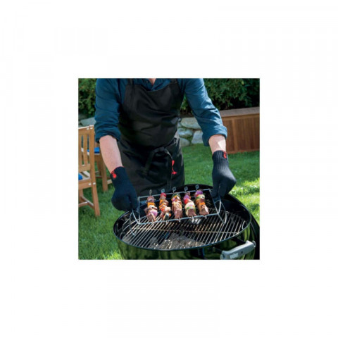 Tuyau résistant à la chaleur et au feu, gants haute température soudés, pour  barbecue, MIG, poêle à bois bois, cheminée (noir)