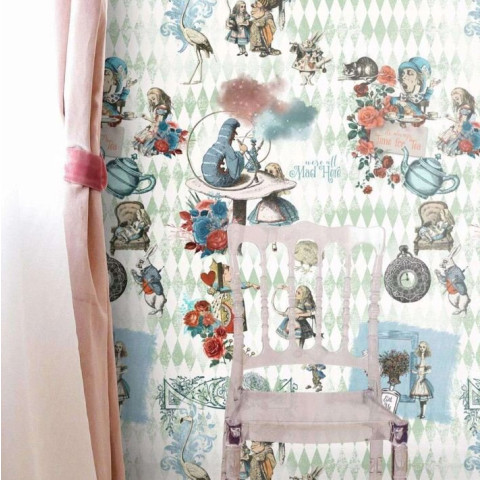 Papier peint Alice au Pays des Merveilles - ALICE++
