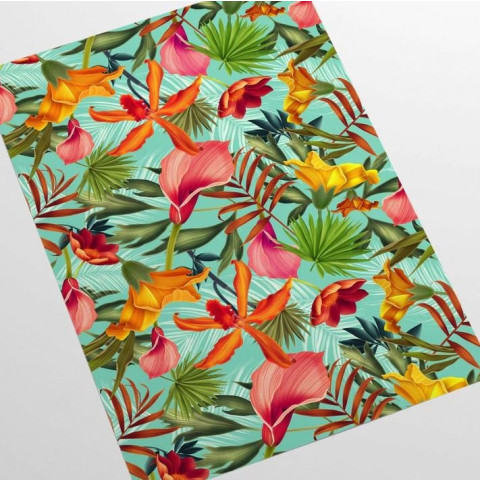 Papier peint floral balinais - BALINESE++