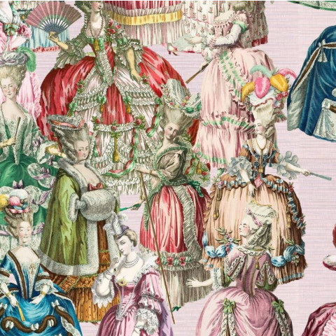 Papier peint français Marie-Antoinette - MARIEANTONIETTE++