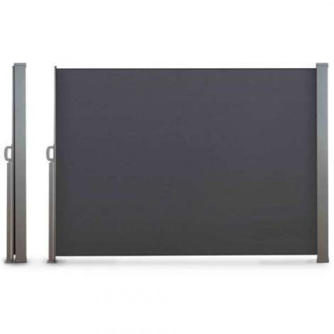 Paravent rétractable 1,8x3m anthracite