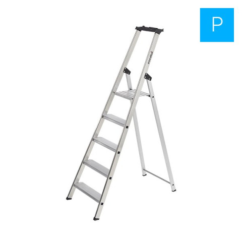 Escabeau professionnel ESCANORM Escalux - Nombre de marches au choix