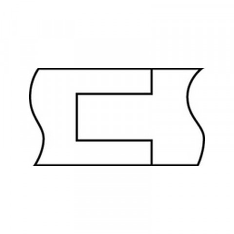 Pinces de préhension électronique ESD, Modèle : Becs plats et larges, Long. 115 mm, Long. des becs 22,5 mm