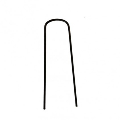 Piquets de fixation pour bâche 15 cm noir Ose (x 10)