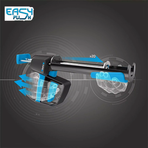Pistolet extrudeur ergonomique Easypush - 300 ml - SCELL-IT - EASYPUSH300-C