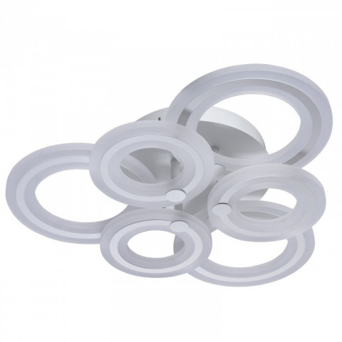 Plafonnier blanc techno   13 cm