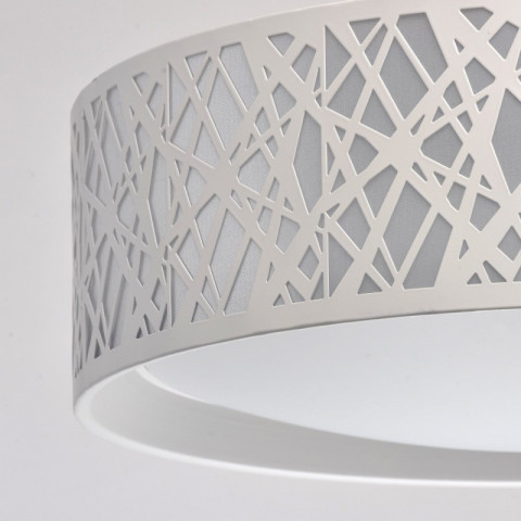Plafonnier blanc techno   16 cm