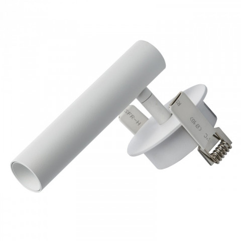 Plafonnier blanc techno   19 cm