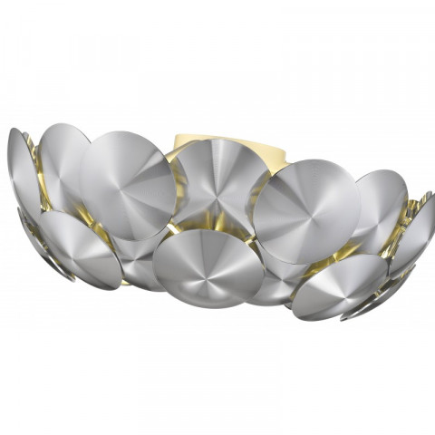 Plafonnier chrome chester 4 lumières