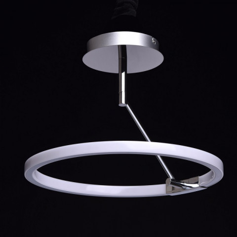 Plafonnier chromé megapolis 1 ampoule 32 cm