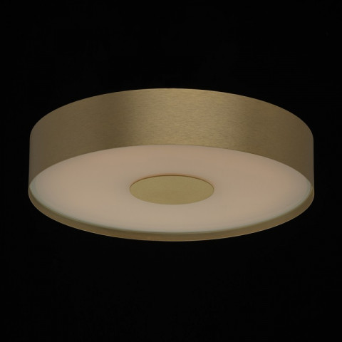 Plafonnier doré techno   8 cm