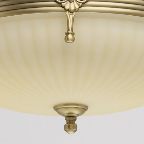 Plafonnier laiton classic 4 ampoules 38 cm