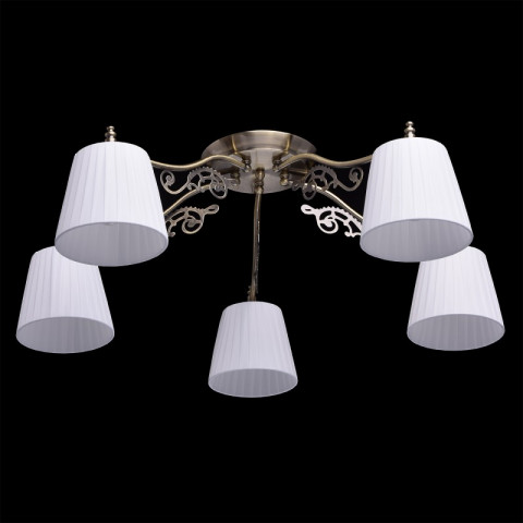 Plafonnier laiton classic 5 ampoules 26 cm