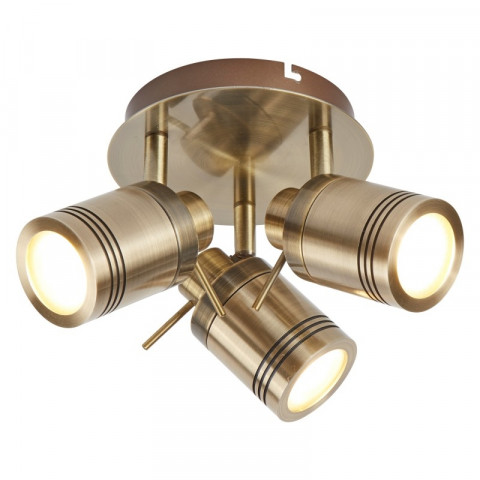 Plafonnier samson, 3 ampoules - Coloris au choix