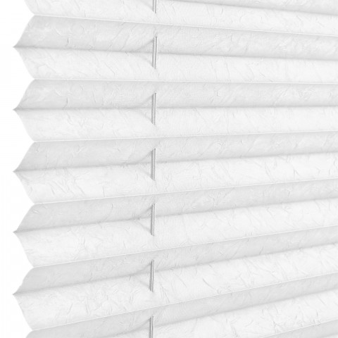 Store plissé prêt à fixer 40x100 cm blanc protection contre le soleil et la lumière opaque sans perçage 