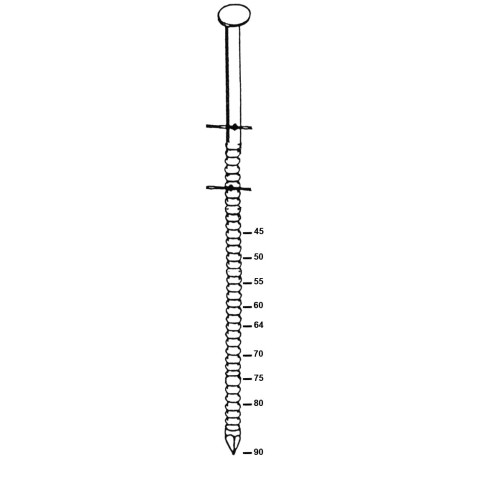 Carton de 7200 Coils 25/27 x 64 annelées INOX - 16F25649