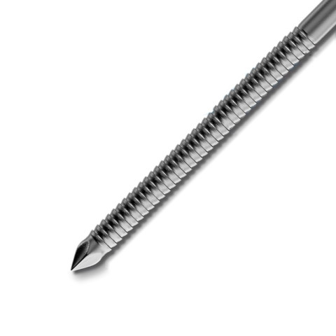 Pointes rouleaux plat - 16° - 2.5x60 mm - Annelées Inox - Boite de 7200 - ARCA - SPR2560AITB