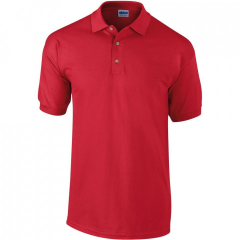 Polo de travail manches courtes gildan 100% coton - Taille et coloris au choix