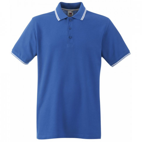 Polo col liseré fruit of the loom tipped - Coloris et taille au choix