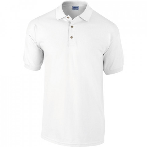 Polo de travail manches courtes gildan 100% coton - Taille et coloris au choix