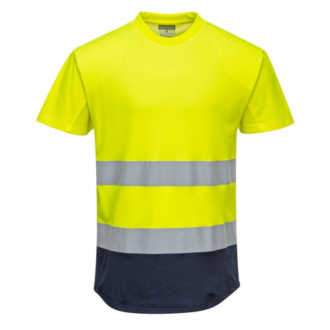 T-shirt mesh bicolore hv - c395 - Couleur et taille au choix