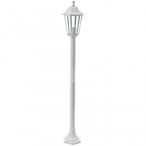 Potelet 6 faces 112cm blanc 60w