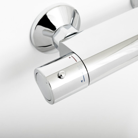 Mitigeur thermostatique pour douche Clever NF S12 Urban EcoNature C3 sans accessoires - STANDARD HIDRAULICA - 61523