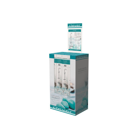 Ensemble de douche thermostatique extensible 3 Fonctions UP! Urban Box - STANDARD HIDRAULICA - 61001