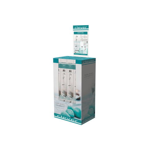 Ensemble de douche Panam Evo Xtreme Box EcoNature Cold Open avec 1 Fonction de sortie d'eau - STANDARD HIDRAULICA - 61022