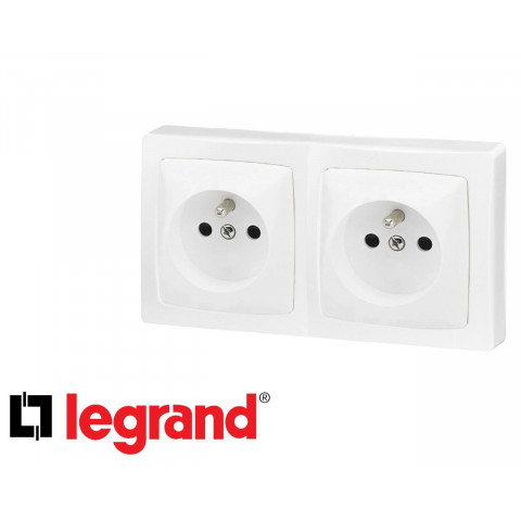 Legrand - LEGRAND Fiche multiprise 16 A 2x2 P+T 2 sorties