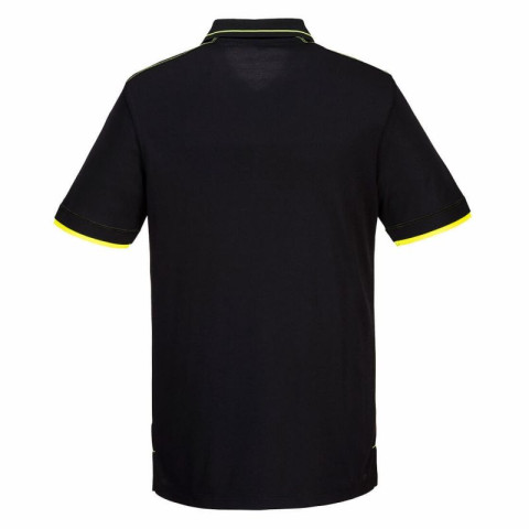 Polo manches courtes eco wx3 - noir - Taille au choix 