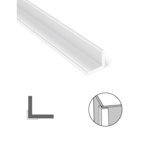 Profile alu angle sortant - coloris & dimensions aux choix