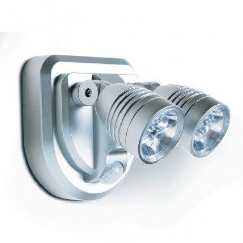 Projecteur led intérieur - extérieur orientable avec détecteur de mouvement