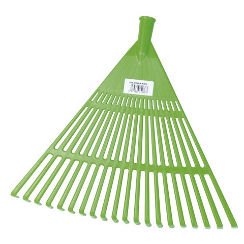 Balai a feuilles en plastique sans manche 28 dents