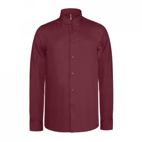 Chemise de travail col mao manches longues kariban