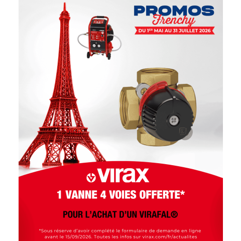Centrale de désembouage haut-débit Virafal® Virax 295050