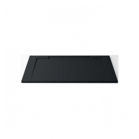 Receveur de douche hidrobox 80 x 120 extraplat noir caniveau lisse moon y