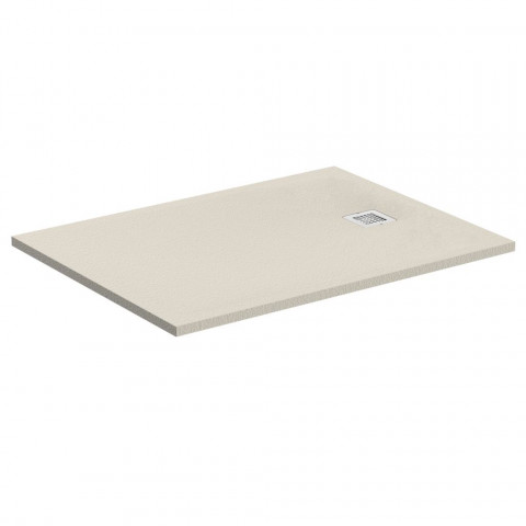 Receveur de douche antidérapant Ultra Flat S beige sable Ideal Standard (dimensions au choix)