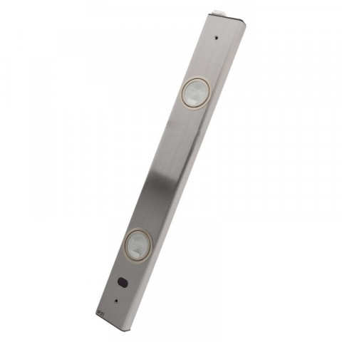 Réglette auto 2 spots inox - otio